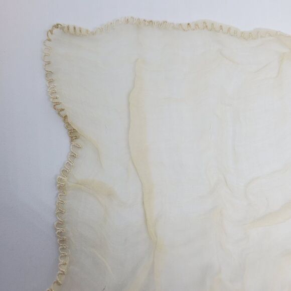 Vintage Tan Handkerchief  - Picture 5 of 10